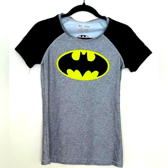 BATMAN 🦇 Women's Under Armour T-Shirt-Xsmall - Picture 1 of 3